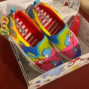 Skechers Dr Seuss “Thing Ran Up” kids shoes size 3